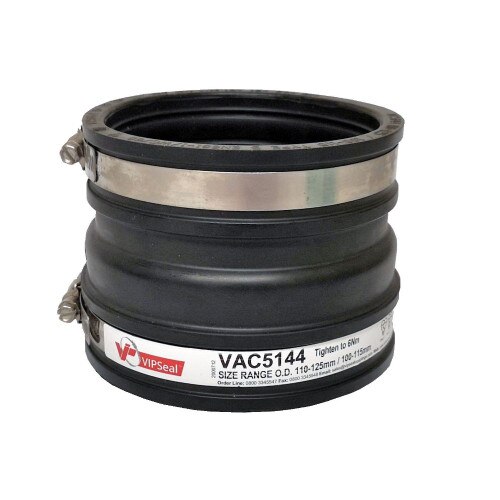 CAST IRON TO PLASTIC ADAPTOR (110125mm100115mm) CAST IRON TO PLASTIC ADAPTOR (110125mm100115mm)